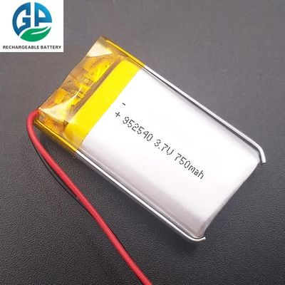 952540 بطارية ليثيوم أيون بوليمر 750 مللي أمبير 25c بطارية ليثيوم بوليمر ليبو 3.7 فولت