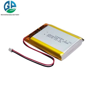 بطارية لي بوليمر 2500mAh مع حماية من الإفراط في الشحن وتيار شحن 1C
