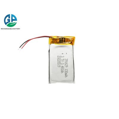 391629 3.7 فولت 130mAh بطارية لي يون بوليمر لتتبع GPS ساعة ذكية