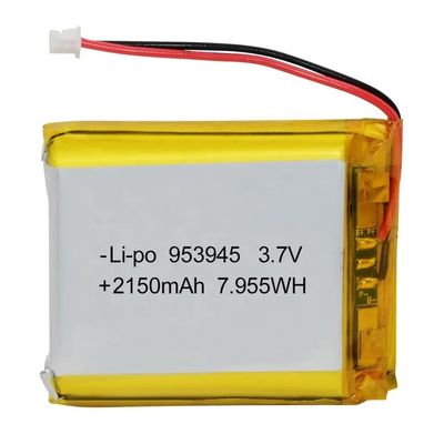 3.7 فولت 2150mAh بطارية لي بوليمر 953945 بطارية ليتيم بوليمر ليبو قابلة للإعادة الشحن لأجهزة الكمبيوتر المحمولة