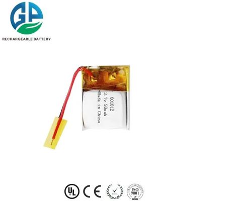 601012 أصغر بطارية ليتيم أيون بوليمر بقوة 3.7 فولت 50mah للبطاقة الإلكترونية