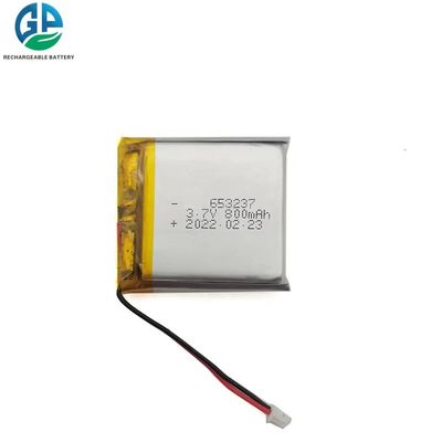 653237 3.7v 800mah بطارية لي بوليمر قابلة لإعادة الشحن