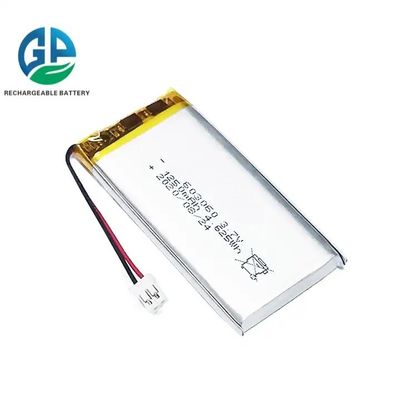 Gpe603060 بطارية قابلة لإعادة الشحن 603060 1250mAh بطارية الليثيوم البوليمرية 3.7v