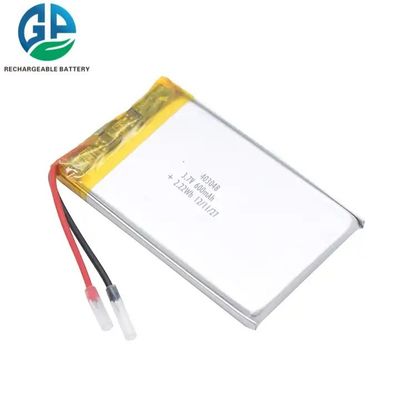 تمت الموافقة على 403048 3.7V 600mAh بطارية ليثيوم أيون لي بوليمر قابلة لإعادة الشحن مع PCB