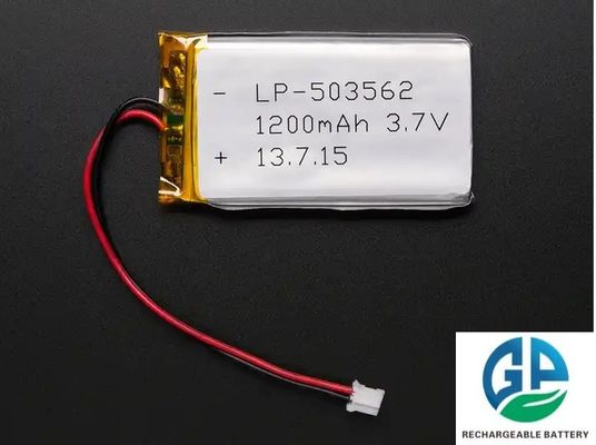 503562 3.7V 1200mAh بطارية ليتيم بوليمر KC CB IEC62133 بطارية ليبو قابلة لإعادة الشحن