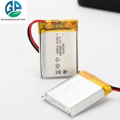 552535 400mah 450mah 3.7v Li البوليمر بطارية بنك الطاقة KC CB IEC62133 المعتمدة