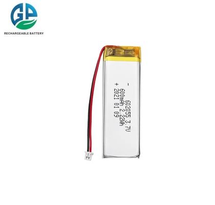 بطارية قابلة لإعادة الشحن بطارية الليثيوم البوليمر ذات الجودة 602055 600mAh 3.7V بطارية الليثيوم البوليمر الصغيرة معتمدة KC