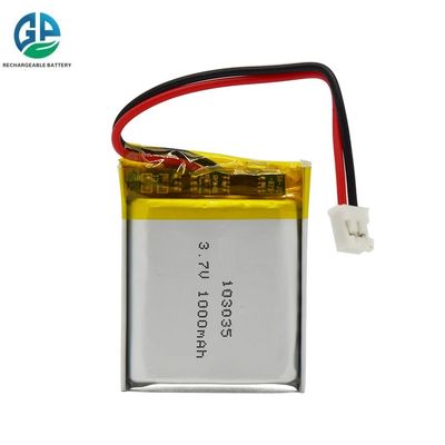 بطاريات الليثيوم البوليمر 1000mah 3.7v