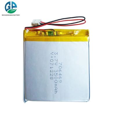 معدل التفريغ العالي 706469 بطارية الليثيوم البوليمر 3500mAh بطارية ليبو قابلة لإعادة الشحن