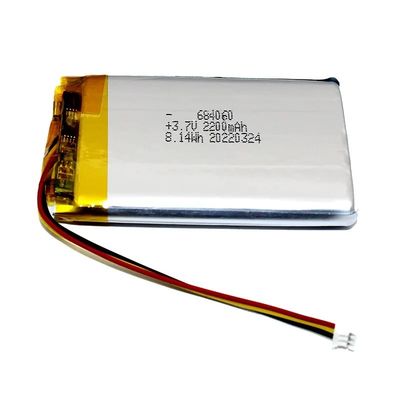 KC CB IEC62133 معتمد 604060 654060 684060 704060 بطارية ليبو 2000mah 2200mah 3.7v بطارية ليثيوم أيون بوليمر