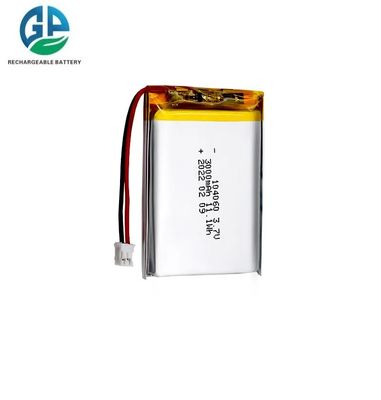 بطارية الليثيوم البوليمرية القابلة لإعادة الشحن 3000mah 104060 3000mAh 3.7v بطارية ليبو