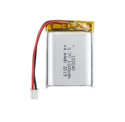 KC IEC62133 المعتمد 1200mAh سعة تفريغ عالية بطارية الليثيوم البوليمر باك بطارية ليبو