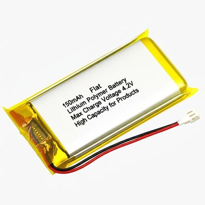 KC المعتمد 3.7V 150mAh بطارية لي بوليمر بطارية قابلة لإعادة الشحن مع أسلاك PCB