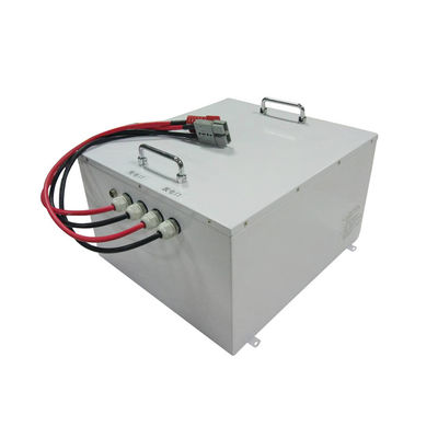 قابلة للشحن 48v Lifepo4 50ah 24v حزمة بطارية رافعة شوكية لشاحنة AGV