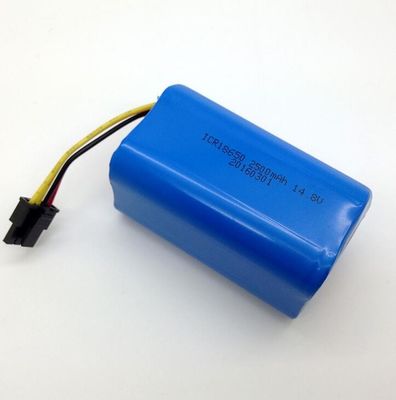 14.8 فولت 2500mAh 18650 بطارية الليثيوم مع 500 مرة عمر دورة لأنظمة الطوارئ