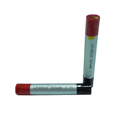 قابلة للشحن 3.7 V 260mah 08500 E Cig 10C Lipo Battery