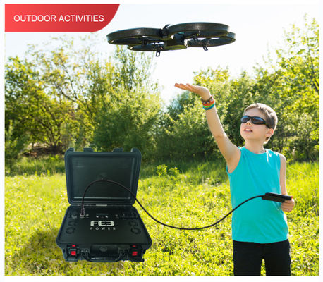 مولد الطاقة الشمسية 1000W LiFePO4 مع عاكس موجات الصين النقي - محطة طاقة محمولة للاستخدام الداخلي / الخارجي