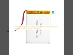 بطارية فائقة التفريغ 30C Max60C قابلة لإعادة الشحن 3.7V 750Mah 304355 بطارية ليثيوم أيون